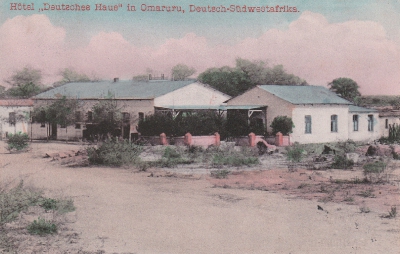 NR. 135 HOTEL DEUTSCHES HAUS IN OMARURU